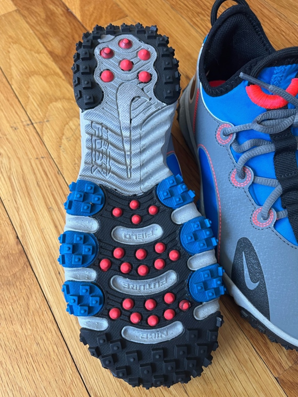 Nike Future Field Turf Lacrosse Shoes - Youth - Picture 5 of 7